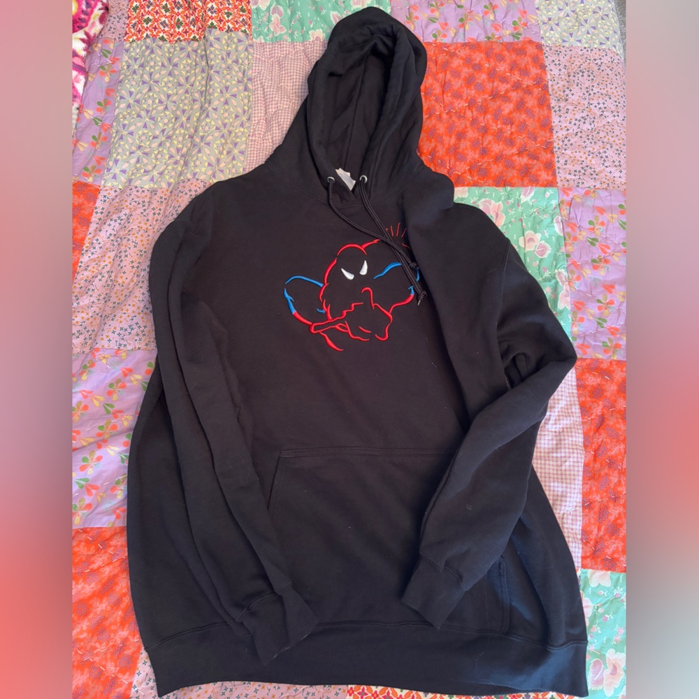 Marvel Black Spider-Man Hoodie